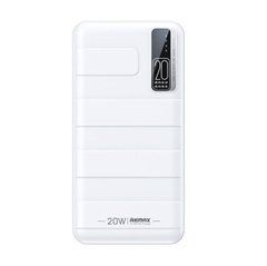 Внешний аккумулятор (Повербанк) Remax RPP-316 20000mAh 20W+22.5W PD+QC белый 27814 фото