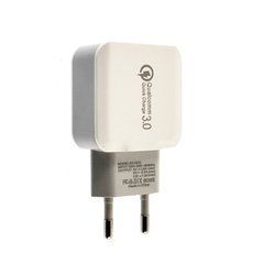 Сетевое зарядное устройство Kvazar KZ-QC2 Qualcomm Quick Charge белое 13153 фото