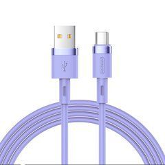 Кабель Joyroom Silicone S-1224N2 Type-C 1.2m 2.4A Purple 21746 фото