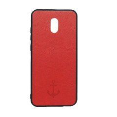 Чехол Magnet Xiaomi Redmi 8A под кожу красный 16548 фото