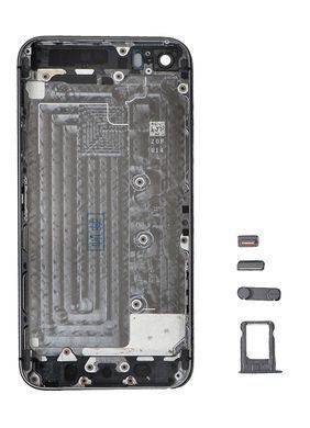 Корпус Apple iPhone 5S черный 03210 фото