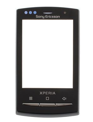 Сенсор (тачскрин) Sony Ericsson X10 (U20i) Xperia mini Pro и рамкой черный 00580 фото