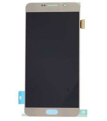 Дисплей для Samsung N920 Galaxy Note 5 золотистий (GH97-17755A) Оригінал 07326 фото