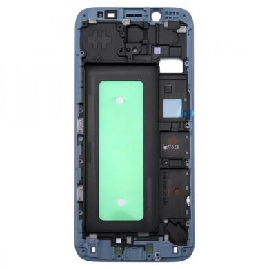 Рамка дисплея для Samsung J730F Galaxy J7 2017 блакитна 22477 фото
