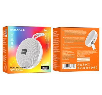 Портативная Bluetooth колонка Borofone BR27 серый 27914 фото