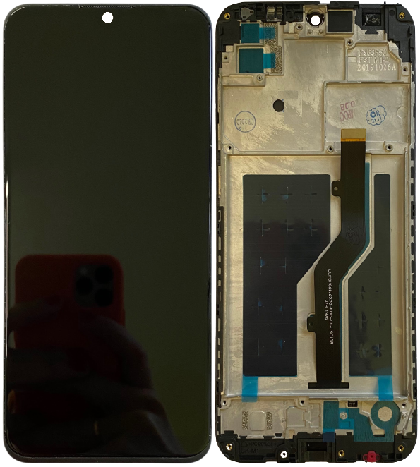 Дисплей для ZTE Blade A7 2019, Blade A7 2020, Blade A5 2020 с рамкой, черный, версия 4, FPC-01-190108, Оригинал Китай 25554 фото
