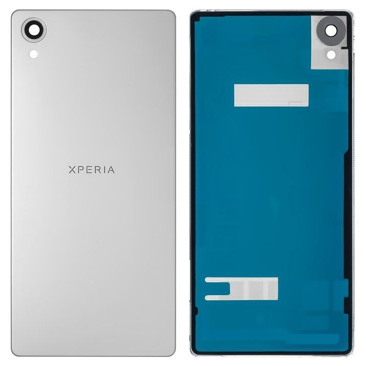 Задняя крышка для Sony F5121 Xperia X, F5122 серебристая Оригинал Китай 08514 фото