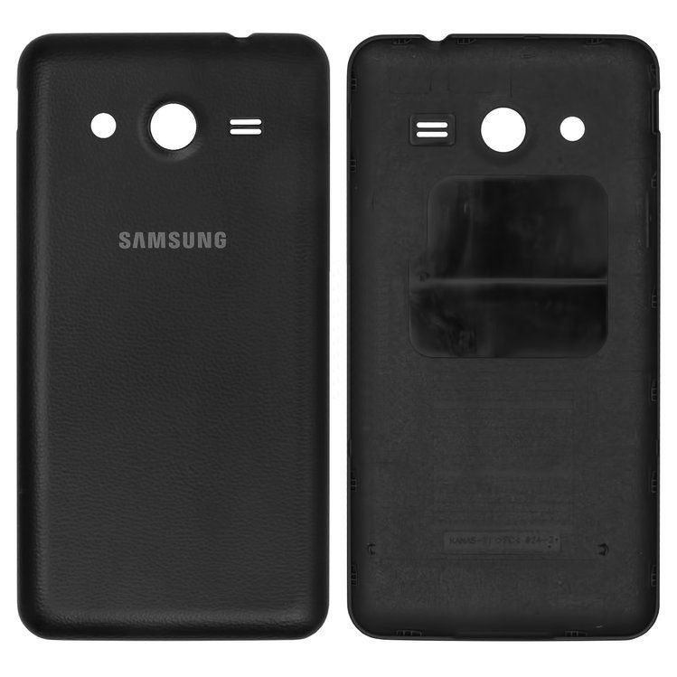 Задняя крышка для Samsung G355H Galaxy Core 2 Duos черная 08361 фото