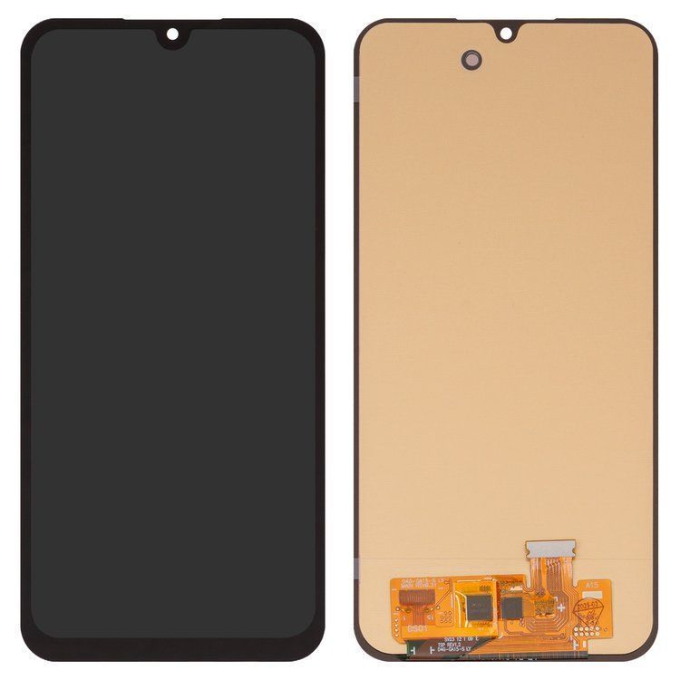 Дисплей для Samsung A155 Galaxy A15 2023, A156, M156 чорний OLED Хайкопія, з вузькими рамками сенсора 33782 фото