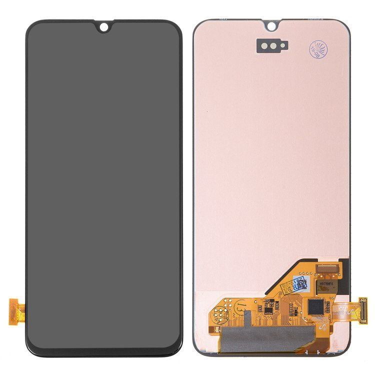 Дисплей для Samsung A405 Galaxy A40 чорний IPS 23419 фото