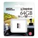 Карта пам'яті microSDXC (UHS-1 U1) Kingston Endurance 64Gb class 10 А1 (R95MB/s, W30MB/s) 27866 фото 1