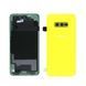 Задняя крышка для Samsung G970 Galaxy S10e желтая, со стеклом камеры 24438 фото