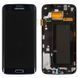 Дисплей для Samsung G925F Galaxy S6 EDGE с рамкой черный (GH97-17162A) Оригинал 02685 фото