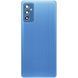 Задня кришка для Samsung M526 Galaxy M52 синя Icy Blue зі склом камери Оригінал Китай 30941 фото