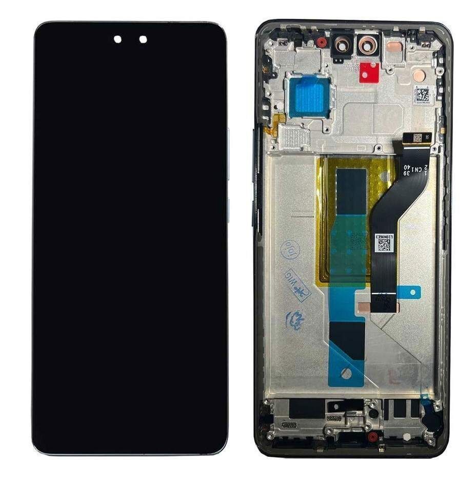 Дисплей для Xiaomi 13 Lite с рамкой черный Amoled Оригинал Китай 28581 фото