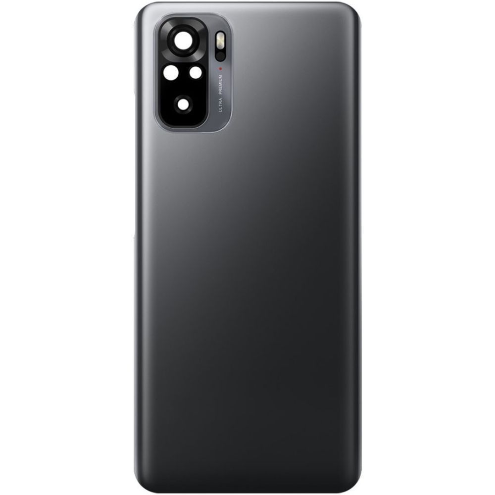 Задняя крышка для Xiaomi Redmi Note 10 4G, Redmi Note 10s серая со стеклом камеры Оригинал Китай 32478 фото
