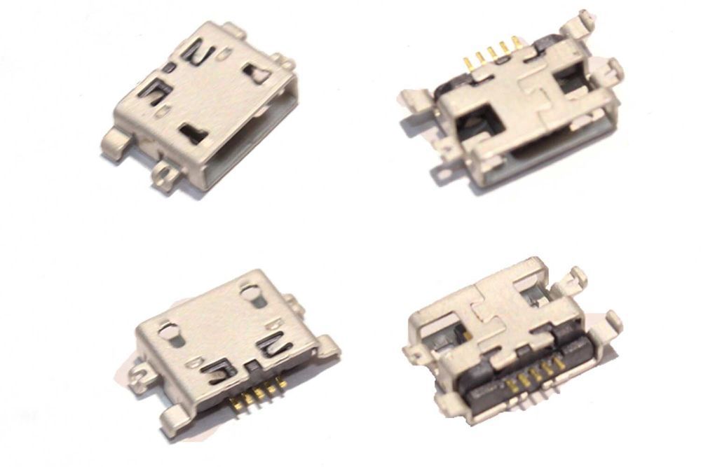 Разьем зарядки (коннектор) Fly iQ452 Ego Vision 1, 5 pin, Micro-USB тип-B 23096 фото