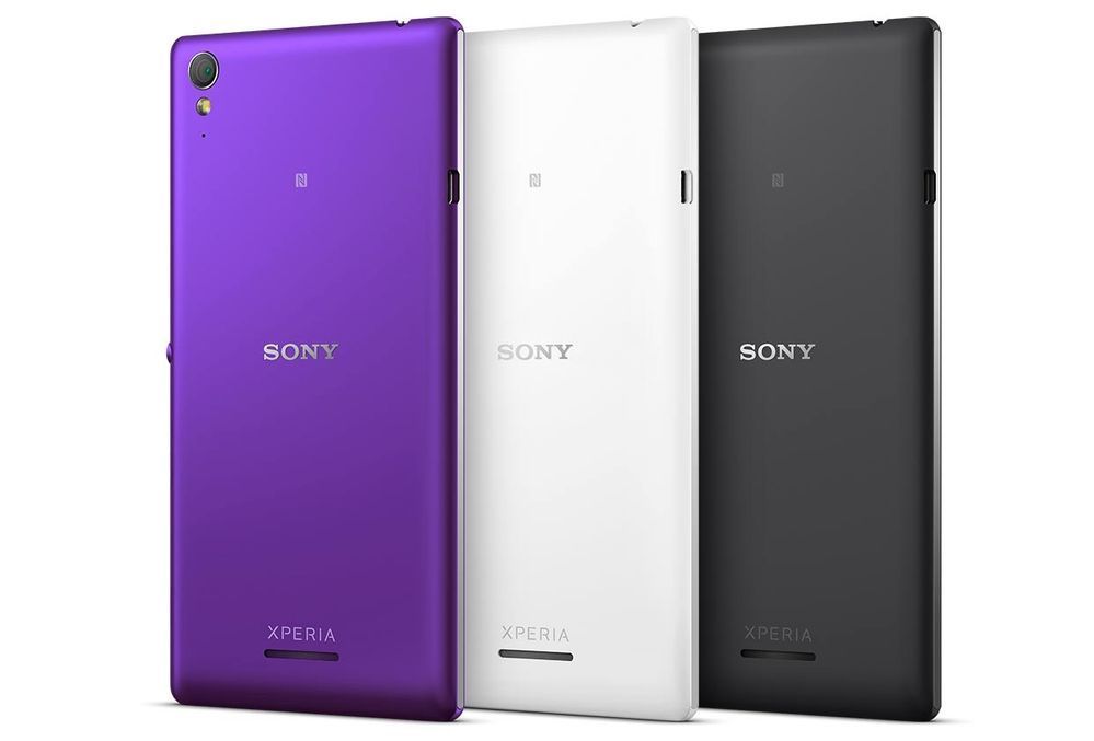 Задняя крышка для Sony D5102 Xperia T3, D5103, D5106 фиолетовая 08465 фото