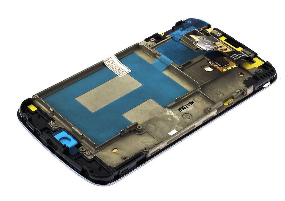Дисплей для LG E960 Nexus 4 с рамкой черный 03161 фото