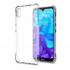 Чехол силиконовый противоударный Huawei Honor 8S, Y5 2019 прозрачный 16861 фото