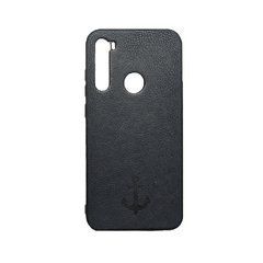 Чехол Magnet Xiaomi Redmi Note 8 под кожу черный 16549 фото