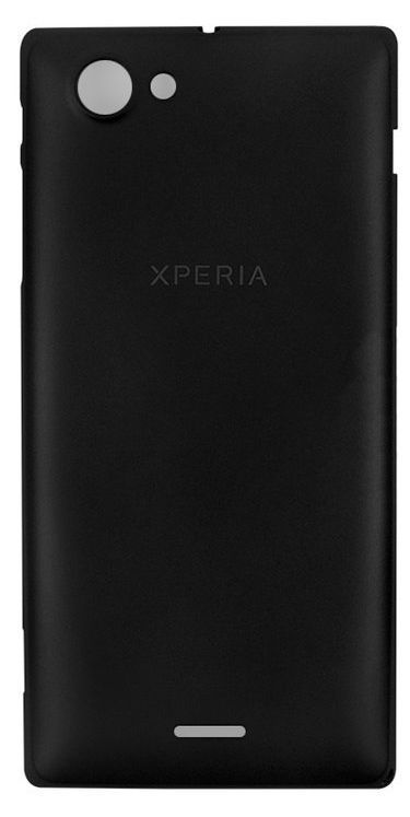 Задняя крышка для Sony ST26i Xperia J черная 05752 фото