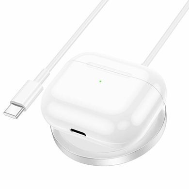 Бездротовий зарядний пристрій Hoco CW47 Original series 15W magnetic wireless fast charger білий 28754 фото