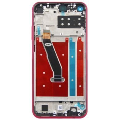 Дисплей для Honor Play 3 ASK-AL00X с рамкой красный 26447 фото