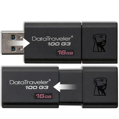 Флеш память Kingston USB 16Gb DT 100 G3 USB 3.0 13980 фото