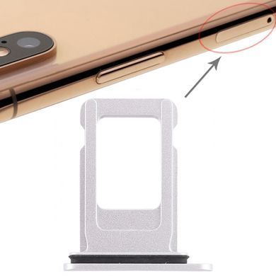 Тримач Sim-карти Apple iPhone XR білий, на одну Sim-карту 11876 фото