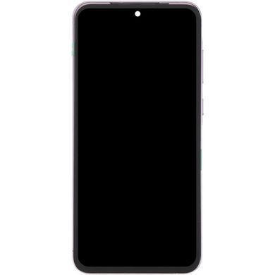 Дисплей для Samsung A556 Galaxy A55 с рамкой фиолетовый, IPS, без функции сканера пальца 33380 фото