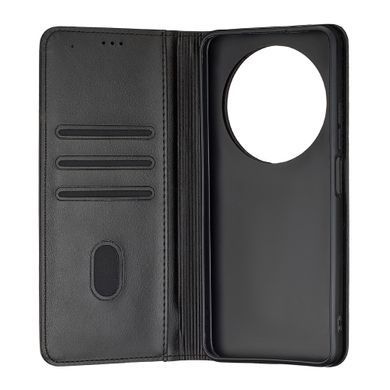 Чехол книжка Premium Xiaomi Redmi 14C 4G, Redmi 14R, Redmi A3 Pro, Poco C75 4G черный 33281 фото