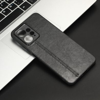 Чехол TPU кожа для Xiaomi Redmi Note 12 4G черный 28306 фото