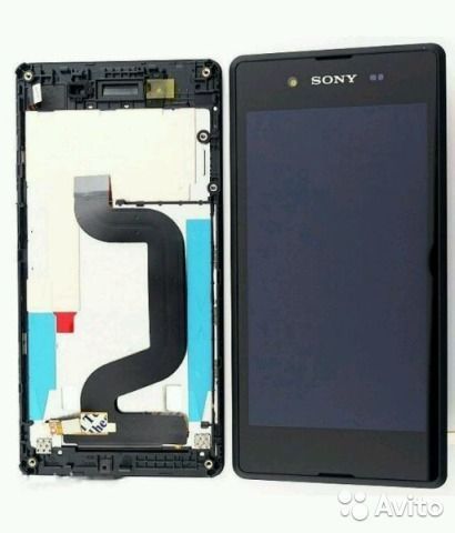 Дисплей Sony D2202, D2203, D2206 Xperia E3 и рамкой черный 00944 фото