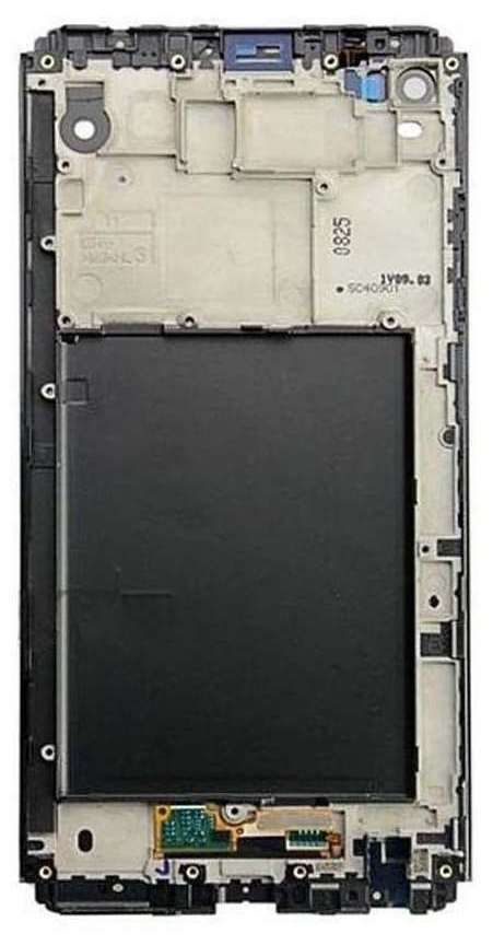 Дисплей для LG H990 V20 с рамкой черный 08124 фото