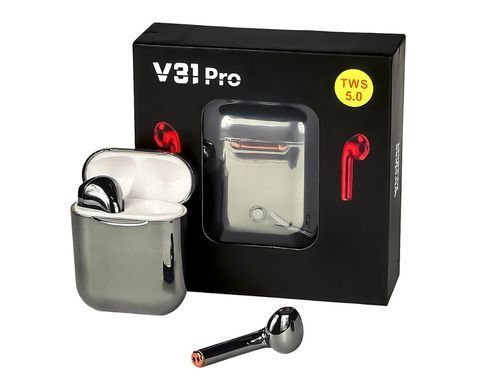 Беспроводные Bluetooth наушники V31 Pro TWS черный 28267 фото