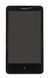 Дисплей Nokia X Dual Sim с сенсором (тачскрином) и рамкой черный 01500 фото 3