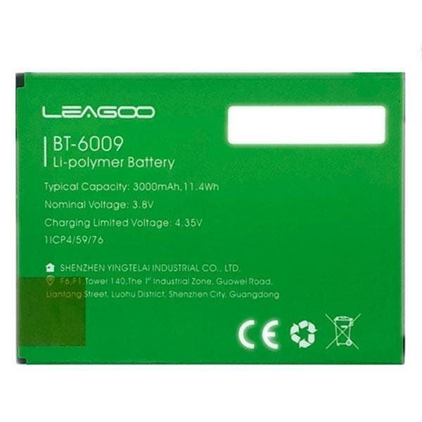 Аккумулятор Leagoo BT-6009 для Leagoo M13 3000 mAh, Оригинал Китай 23267 фото