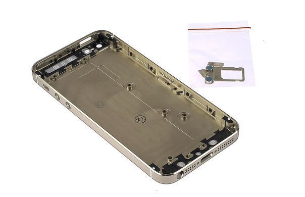 Корпус Apple iPhone 5 золотой 03211 фото