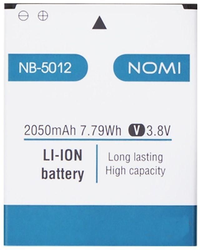 Аккумулятор Nomi NB-5012 для i5012 Evo M2, i5013 Evo M2 Pro 2050mAh 22934 фото