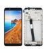 Дисплей для Xiaomi Redmi 7A с рамкой черный 15897 фото