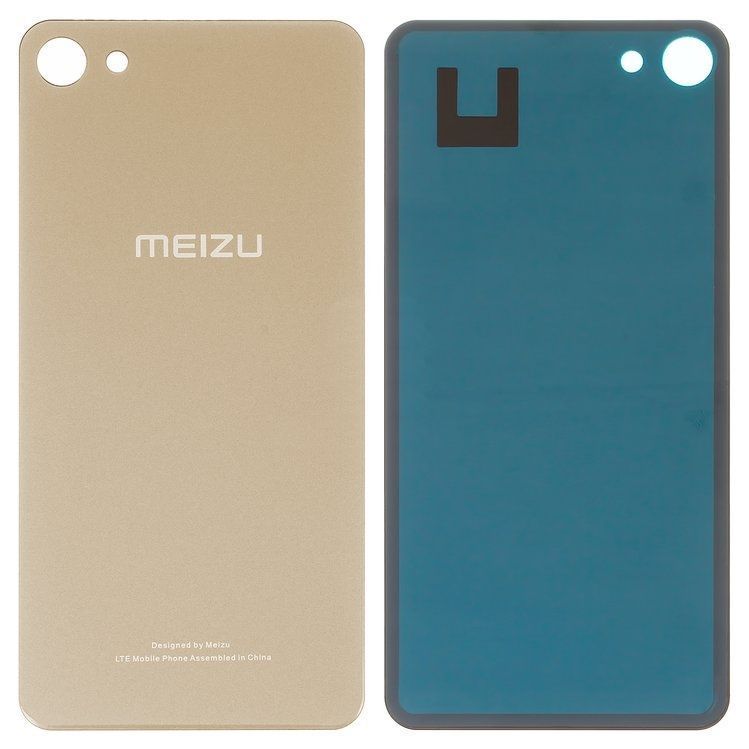 Задняя крышка для Meizu U10 золотистая 07386 фото