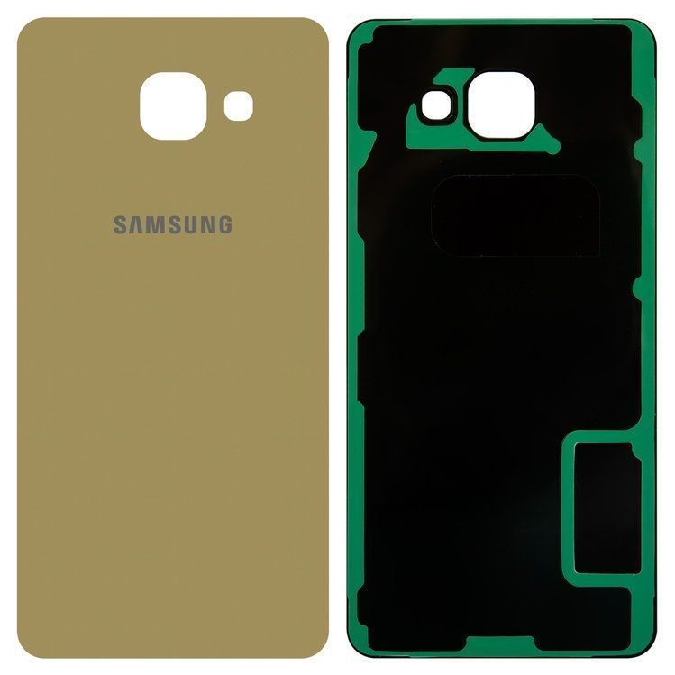 Задняя крышка для Samsung A510F Galaxy A5 (2016) золотистая 06203 фото