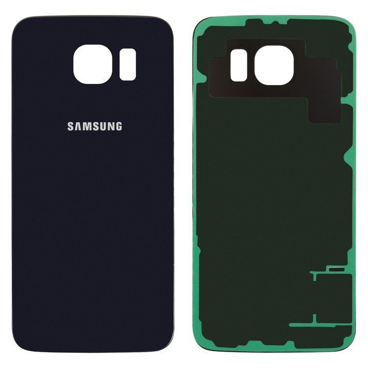 Задняя крышка для Samsung G920F Galaxy S6 синяя 06472 фото