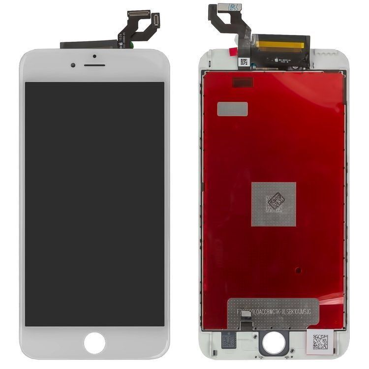 Дисплей для Apple iPhone 6S Plus белый Оригинал (Переклейка) 23498 фото