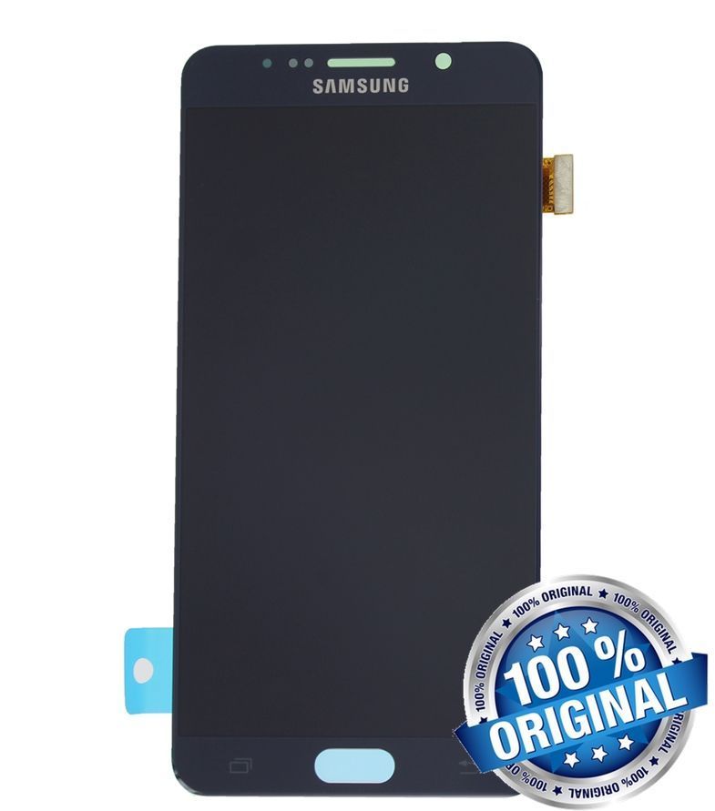 Дисплей для Samsung N920 Galaxy Note 5 черный (GH97-17755B) Оригинал 07327 фото