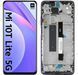 Дисплей для Xiaomi Mi 10T Lite, Redmi Note 9 Pro 5G с рамкой черный 27077 фото
