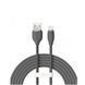Кабель Baseus Jelly Liquid Silica Gel Fast Charging Data Cable USB to Lightning 2.4A (2m) черный 27319 фото 3