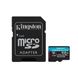 Карта пам'яті microSDXC (UHS-1 U3) Kingston Canvas Go Plus 512Gb class 10 A2 V30 (R170MB/s, W90MB/s) (adapter SD) 27865 фото 2