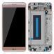 Дисплей для LG K580 X Cam с рамкой золотистый 10338 фото